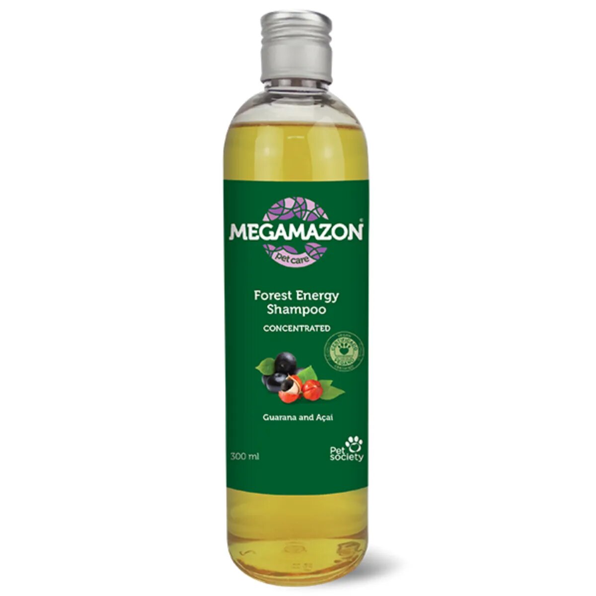 Megamazon Forest Energy șampon câini și pisici Guarana și Acai flacon 300ml
