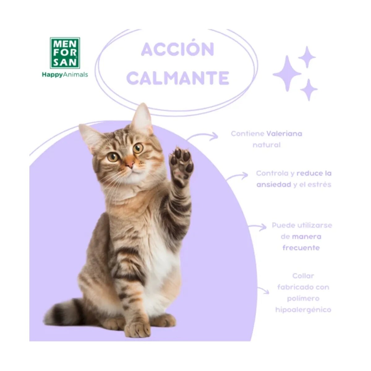 Menforsan Zgarda Calmanta 33cm supliment sistem nervos & calmante pisici zgardă Zgarda Calmanta 33cm supliment sistem nervos & calmante pisici cutie 1buc zgardă
