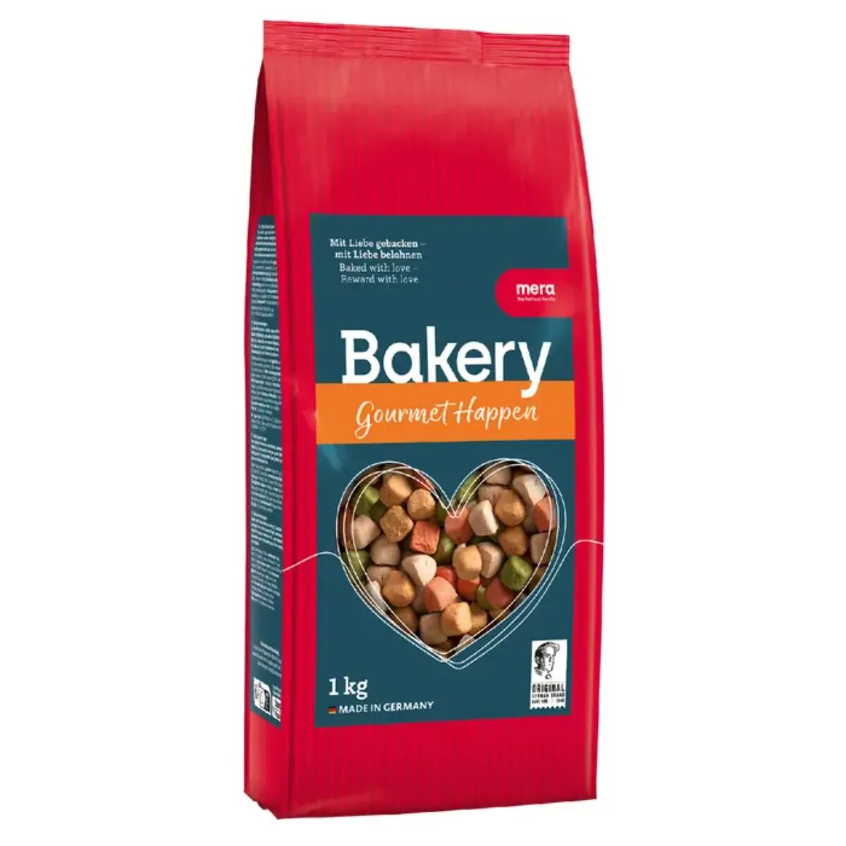 MERA Bakery Gourmet Happen XS-XL Carne și Legume recompense câini 1kg