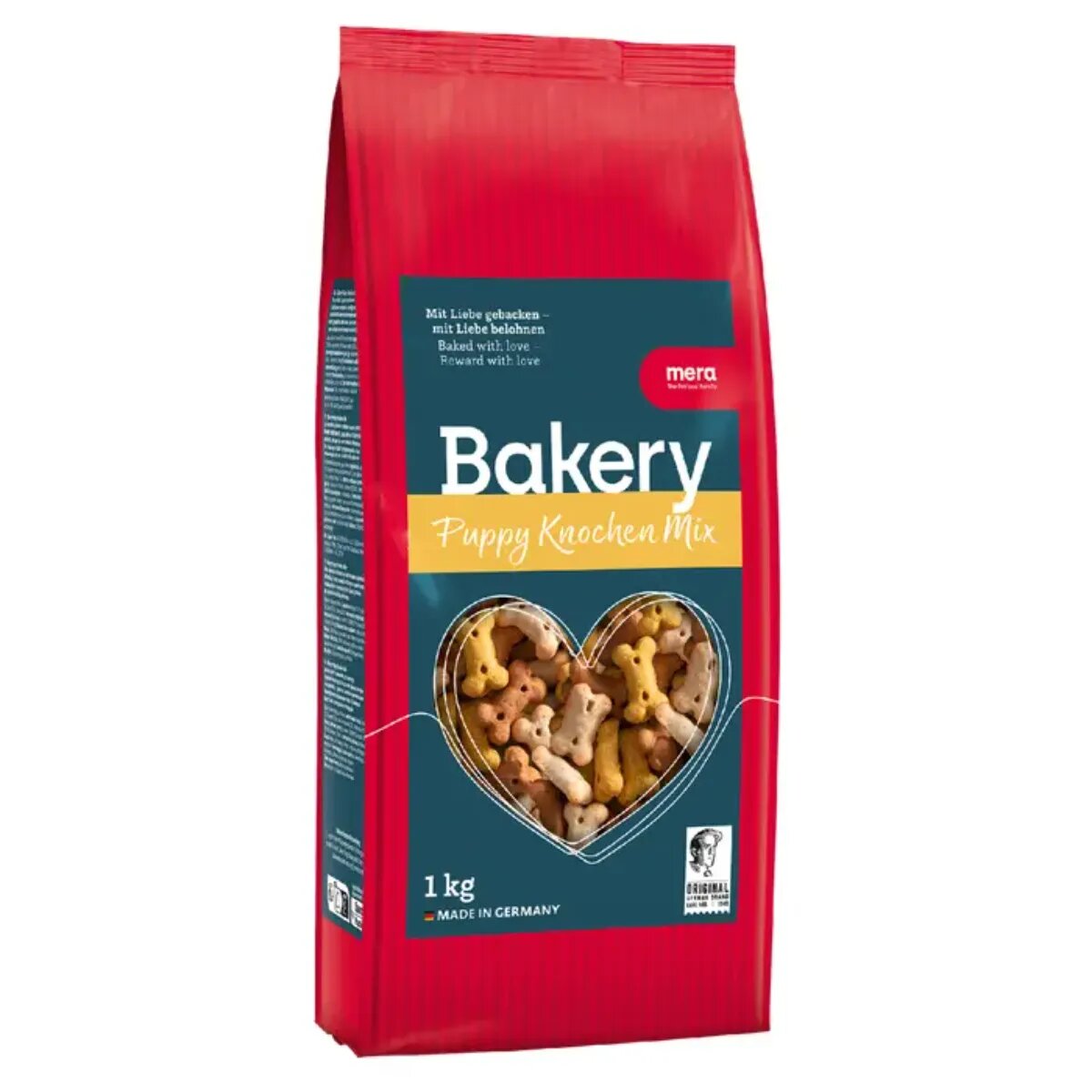MERA Bakery Puppy Knochen Mix XS-XL Carne recompense câini junior 1kg