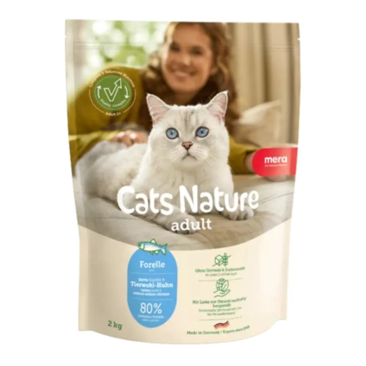 MERA Cat's Nature Insecte hrană uscată fără cereale pisici 400g