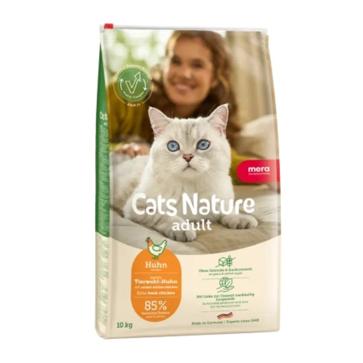MERA Cat's Nature Pui hrană uscată fără cereale pisici 10kg