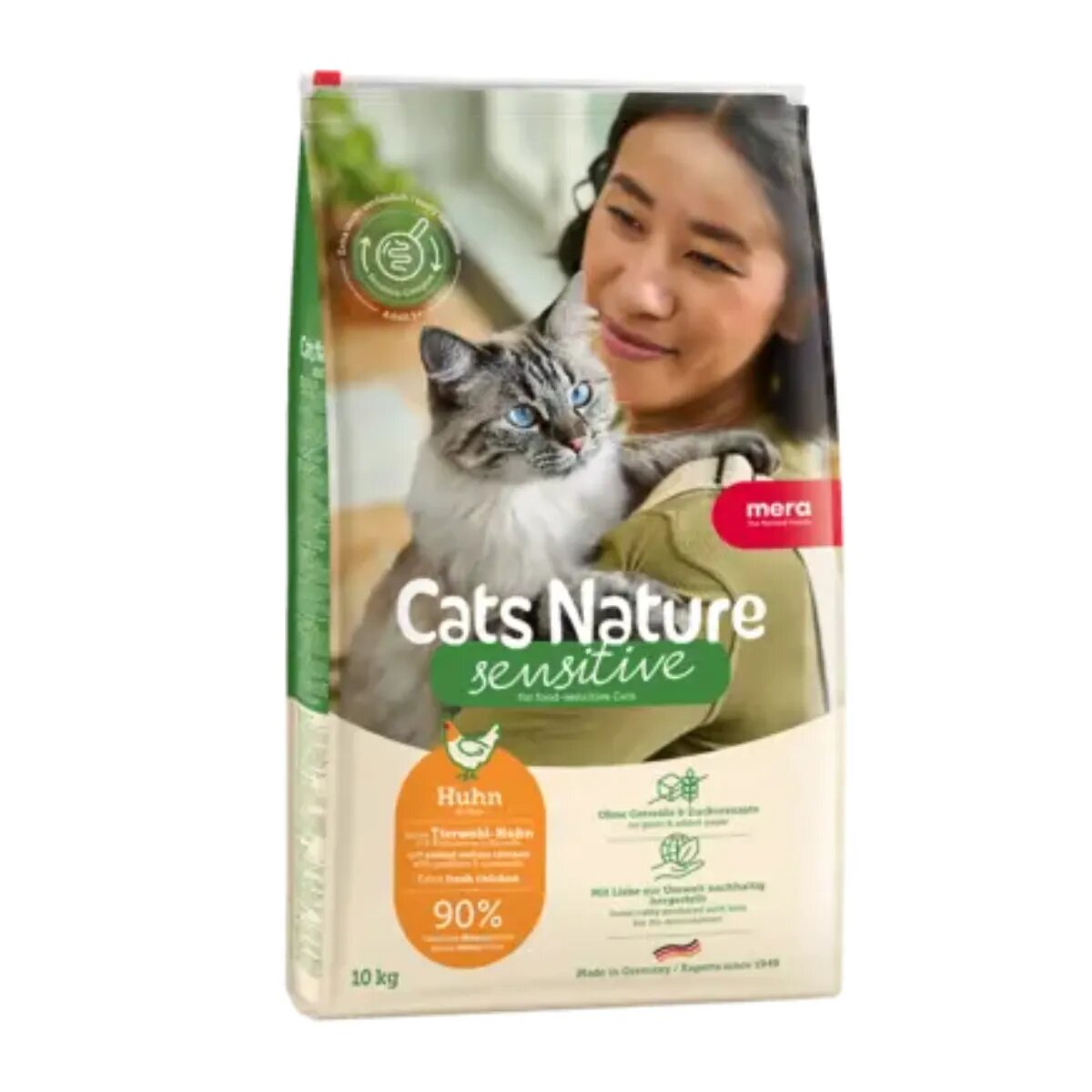 MERA Cat's Nature Sensitive Pui hrană uscată fără cereale pisici 400g