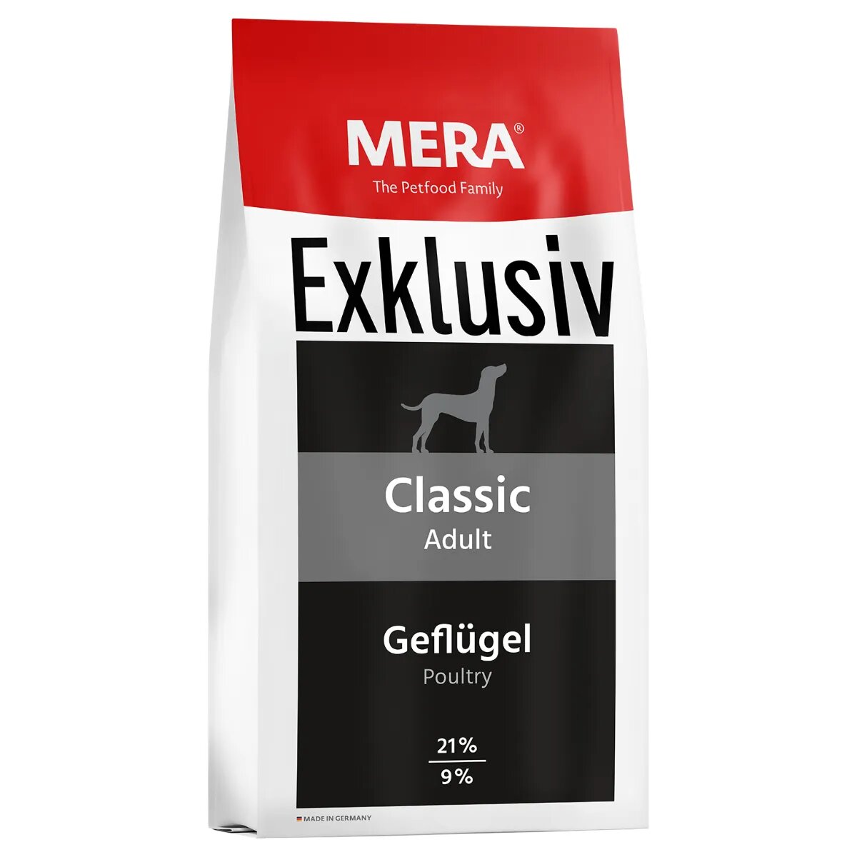 MERA Exklusiv Classic XS-XL Pasăre hrană uscată câini 15kg