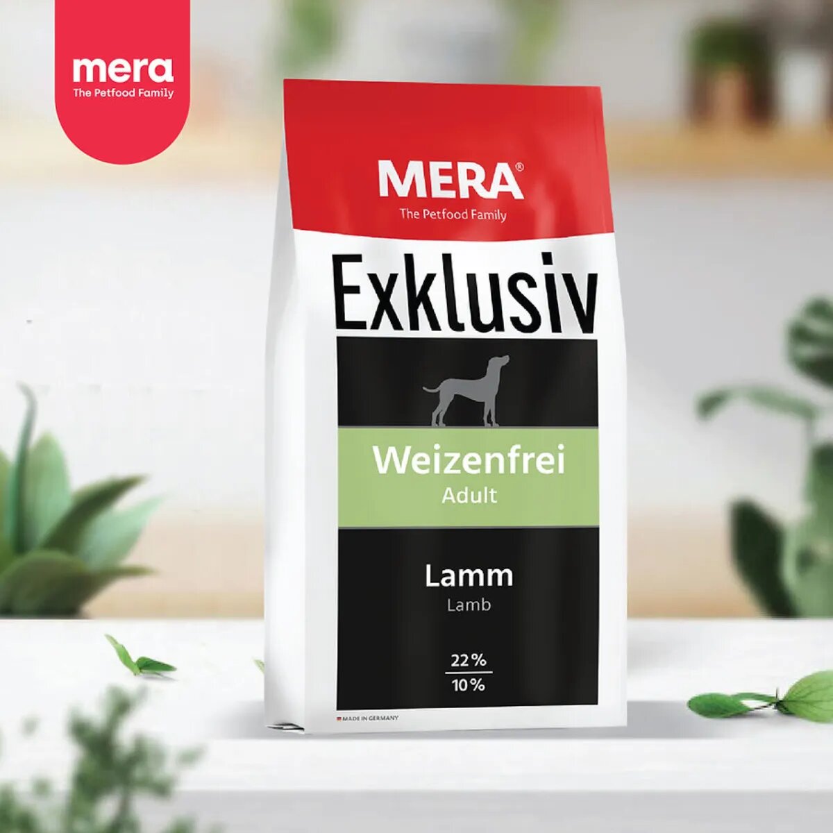 MERA Exklusiv Weizenfrei XS-XL Miel hrană uscată câini 15kg