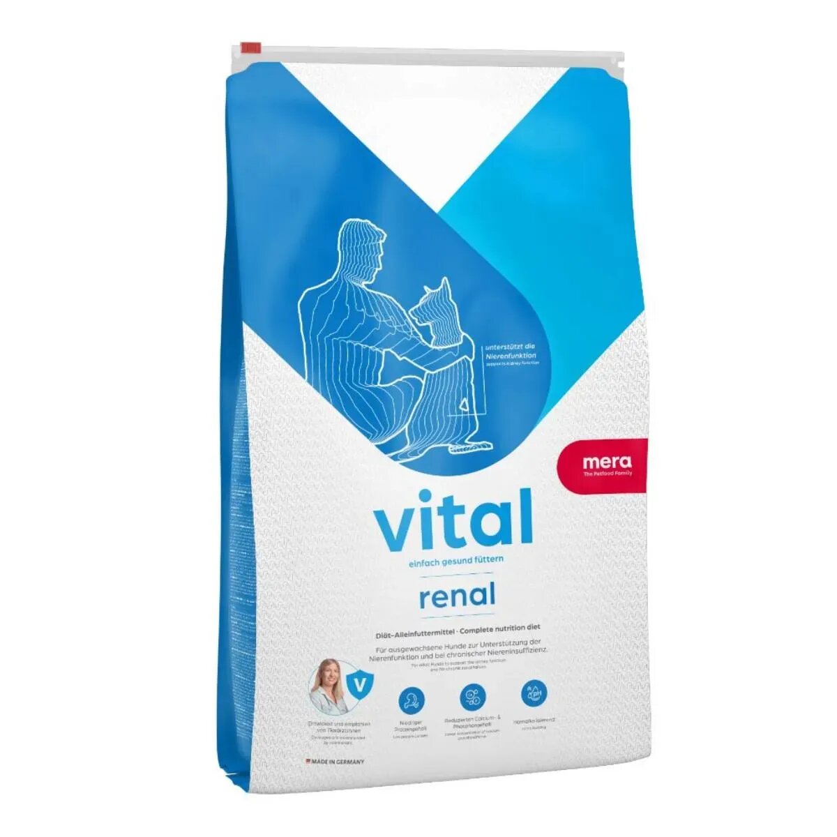 MERA Vital Renal XS-S Pui dietă veterinară hrană uscată câini sistem renal sistem imunitar 3kg