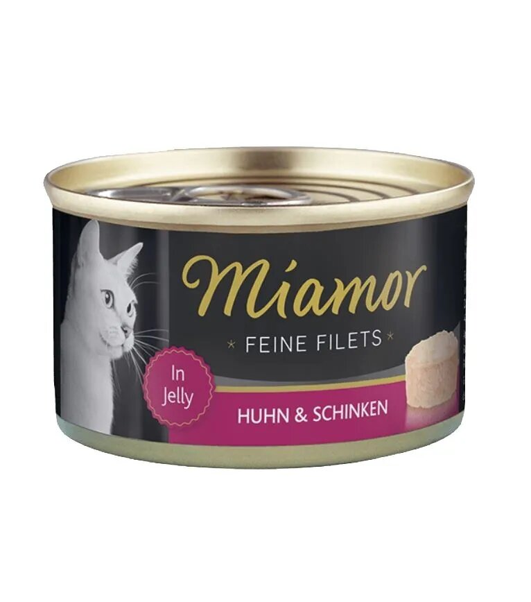 Miamor Cat Miamor Filet Cat Pui cu Șuncă 100g