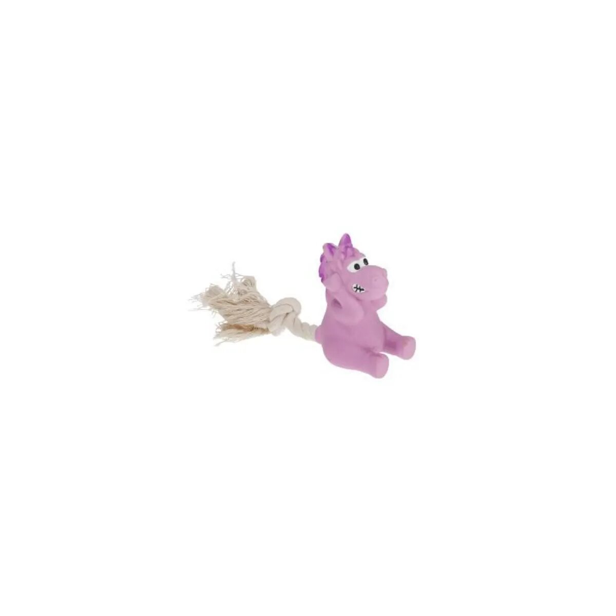 MISOKO Cal jucărie de aport câini activități fizice latex Cal jucărie de aport câini M-L activități fizice latex mov 16.5cm 1buc