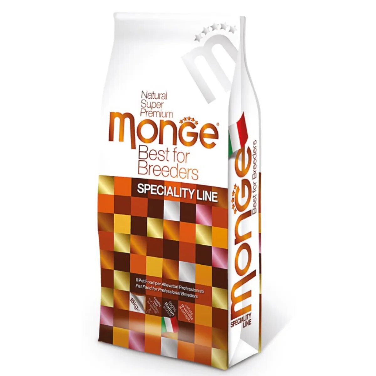 Monge Best for Breeders XS-XL Porc și Orez hrană uscată câini 15kg
