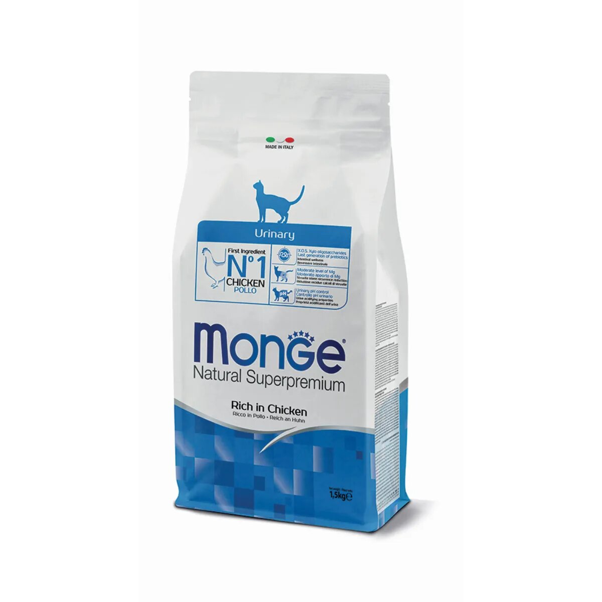 Monge Natural Superpremium Urinary Pui hrană uscată pisici 1.5kg