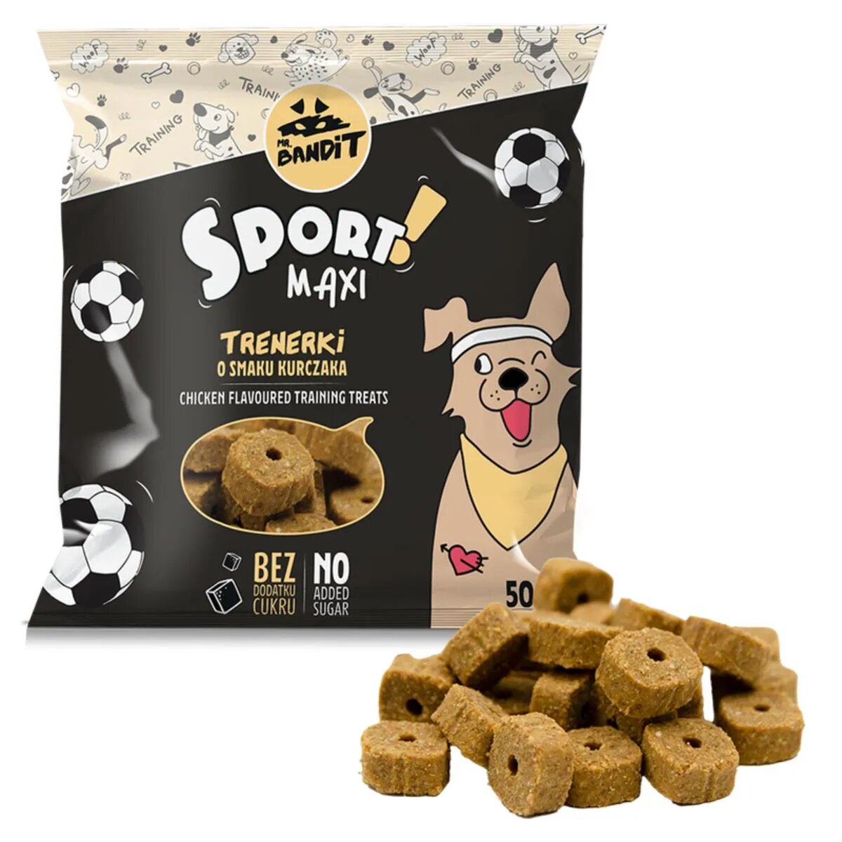 Mr Bandit Sport Maxi Training L-XL Pui punguță recompense câini 150g