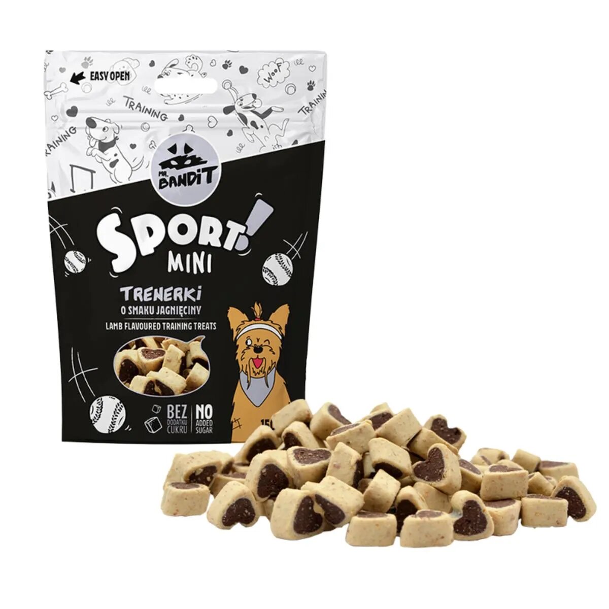 Mr Bandit Sport Mini Training XS-S Miel punguță recompense câini 150g