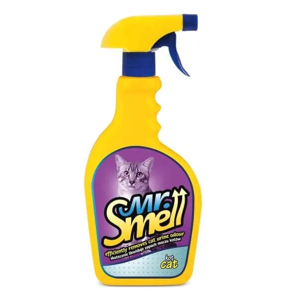 Mr. Smell Spray Pentru Indepartarea Mirosului De Urina A Pisicilor 500 ml