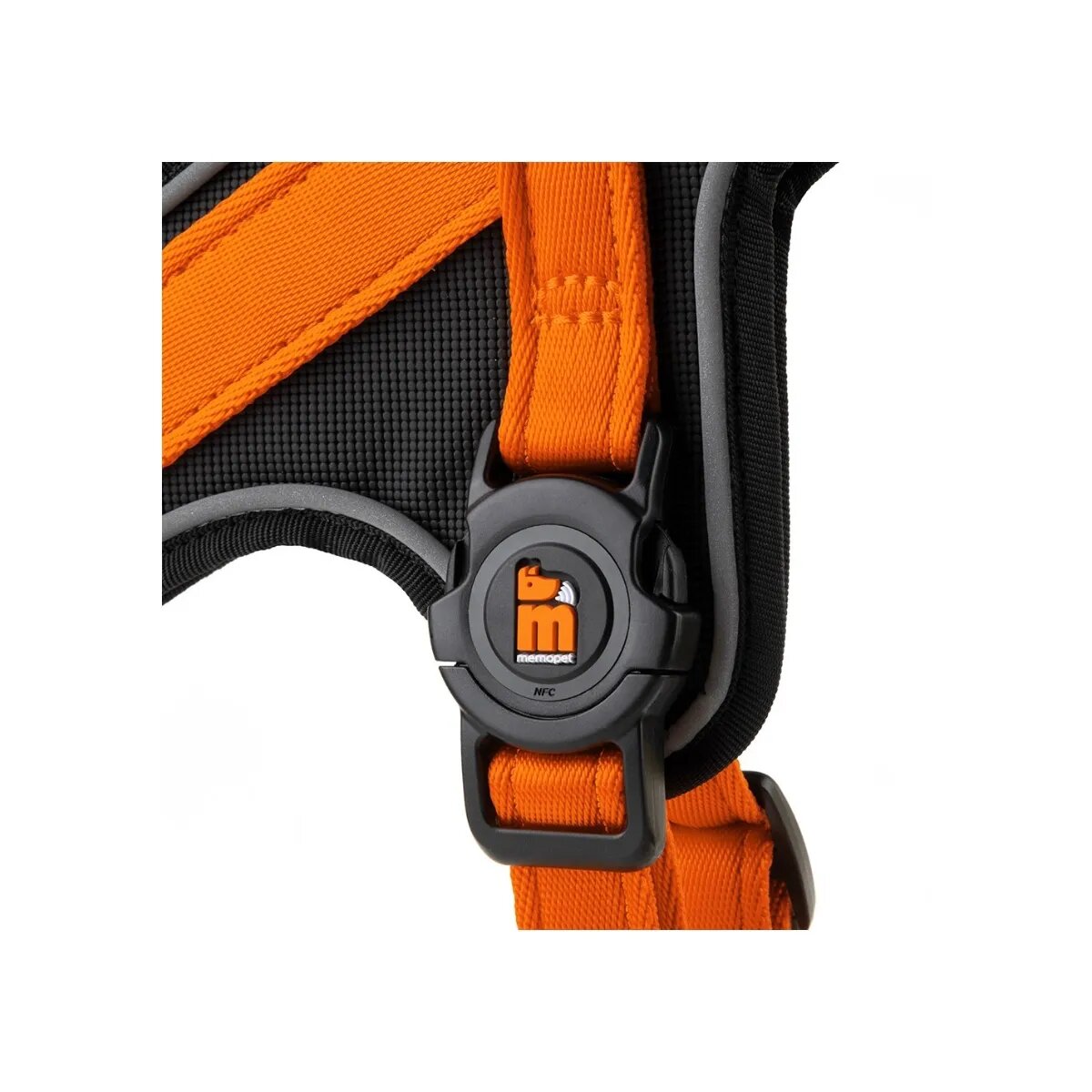 MyFamily Memopet ham câini Memopet ham cu NFC câini textil XXL 80-100cm orange