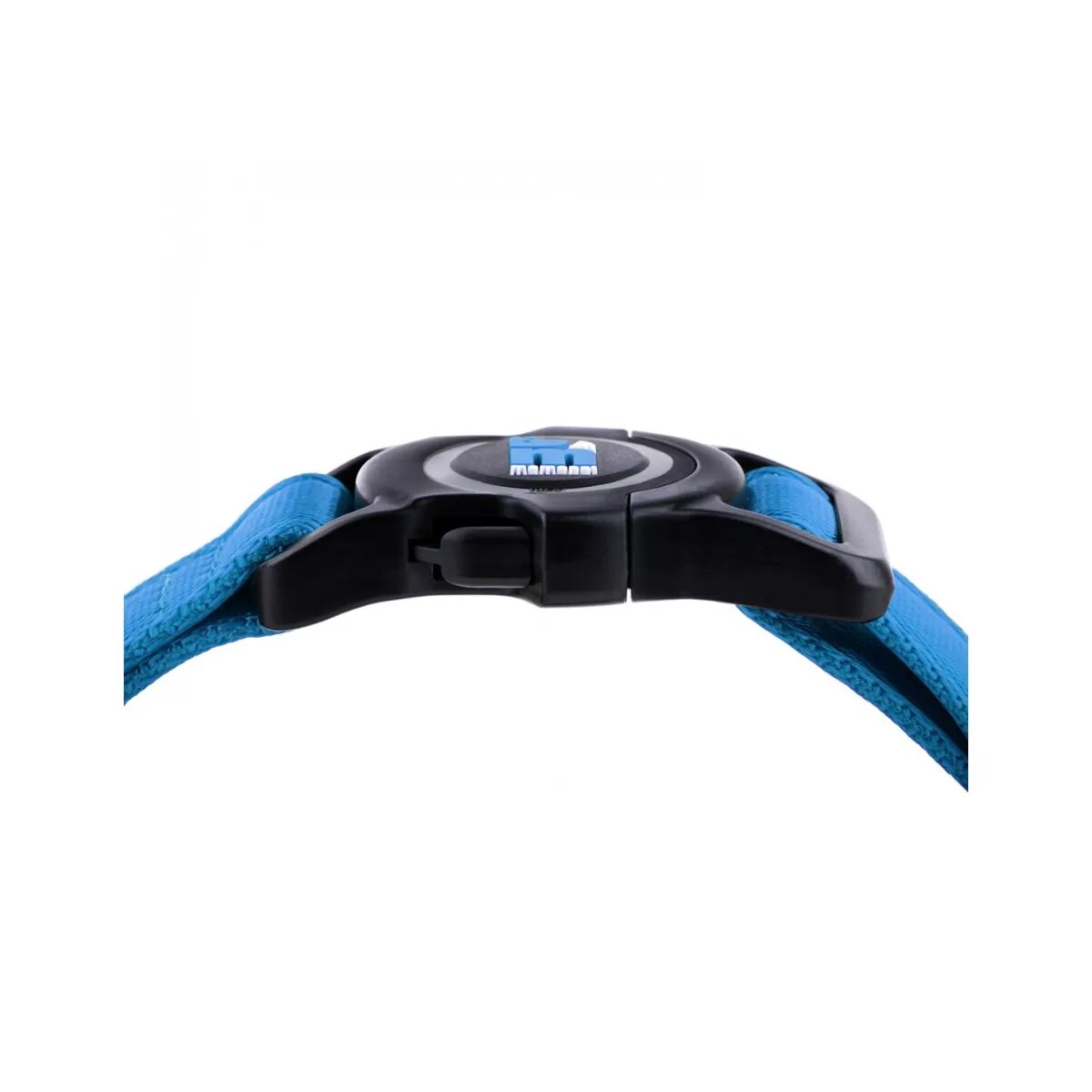 MyFamily Memopet zgardă ajustabilă cu NFC câini textil 35-53cm albastru