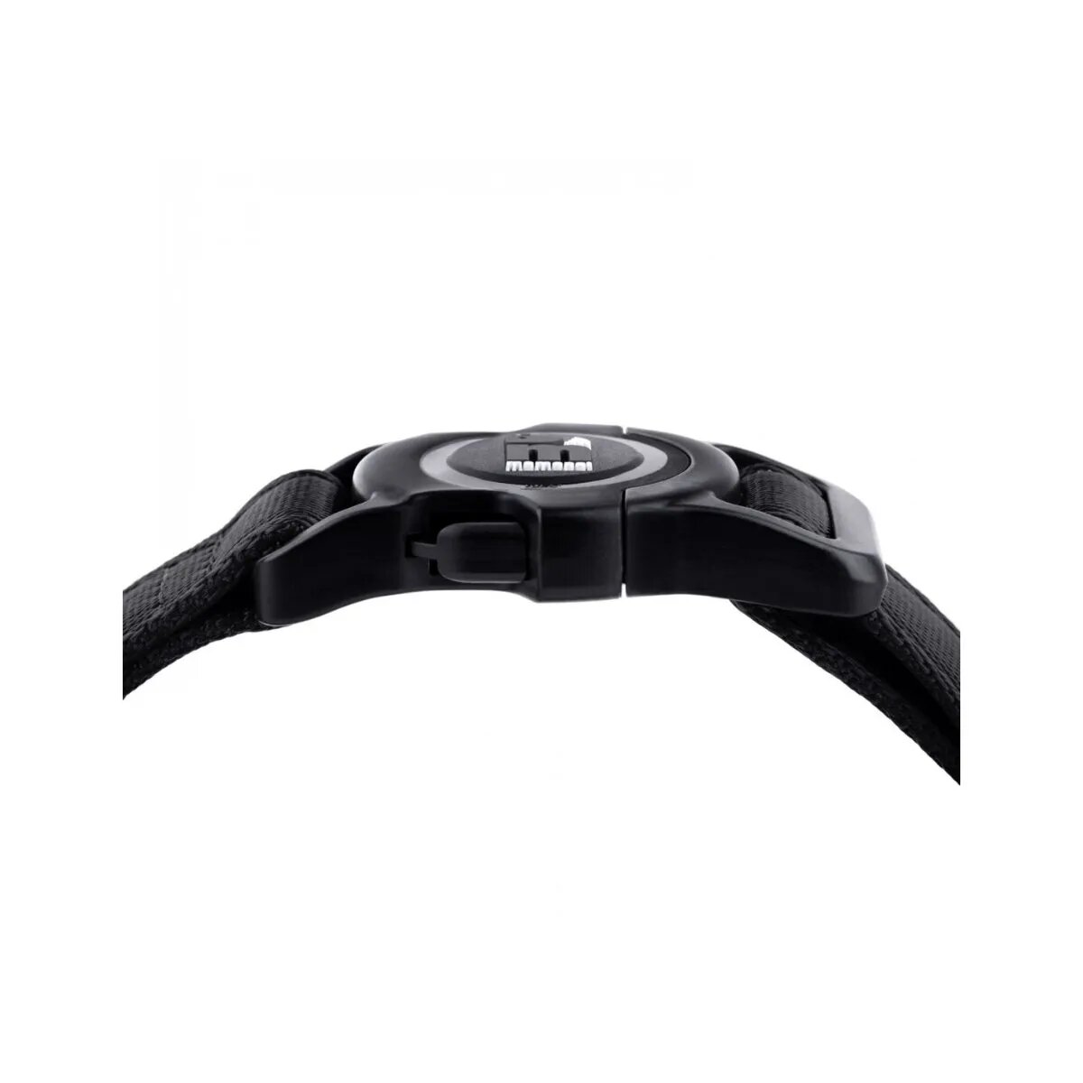 MyFamily Memopet zgardă ajustabilă cu NFC câini textil 44-68cm negru
