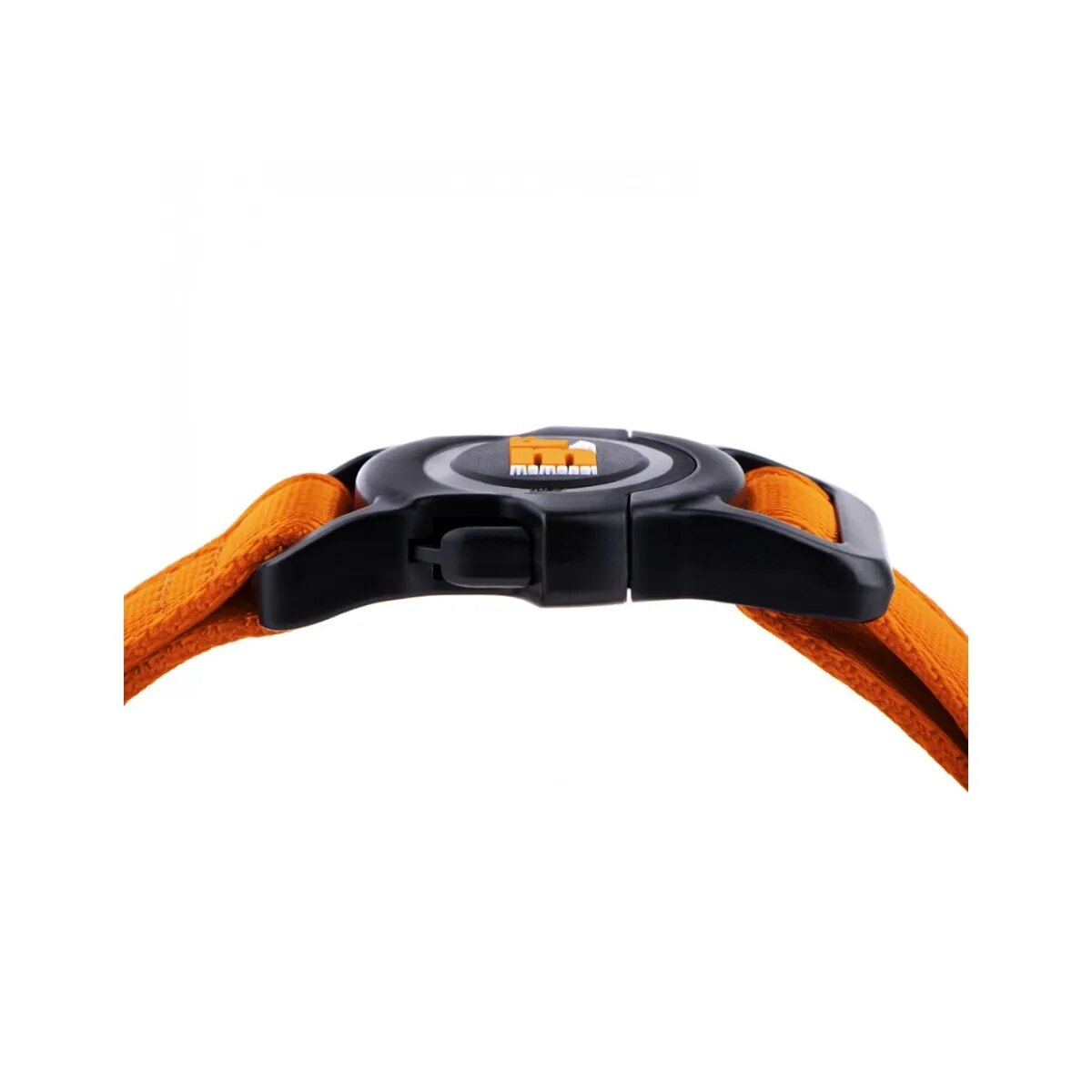 MyFamily Memopet zgardă ajustabilă cu NFC câini textil 44-68cm orange
