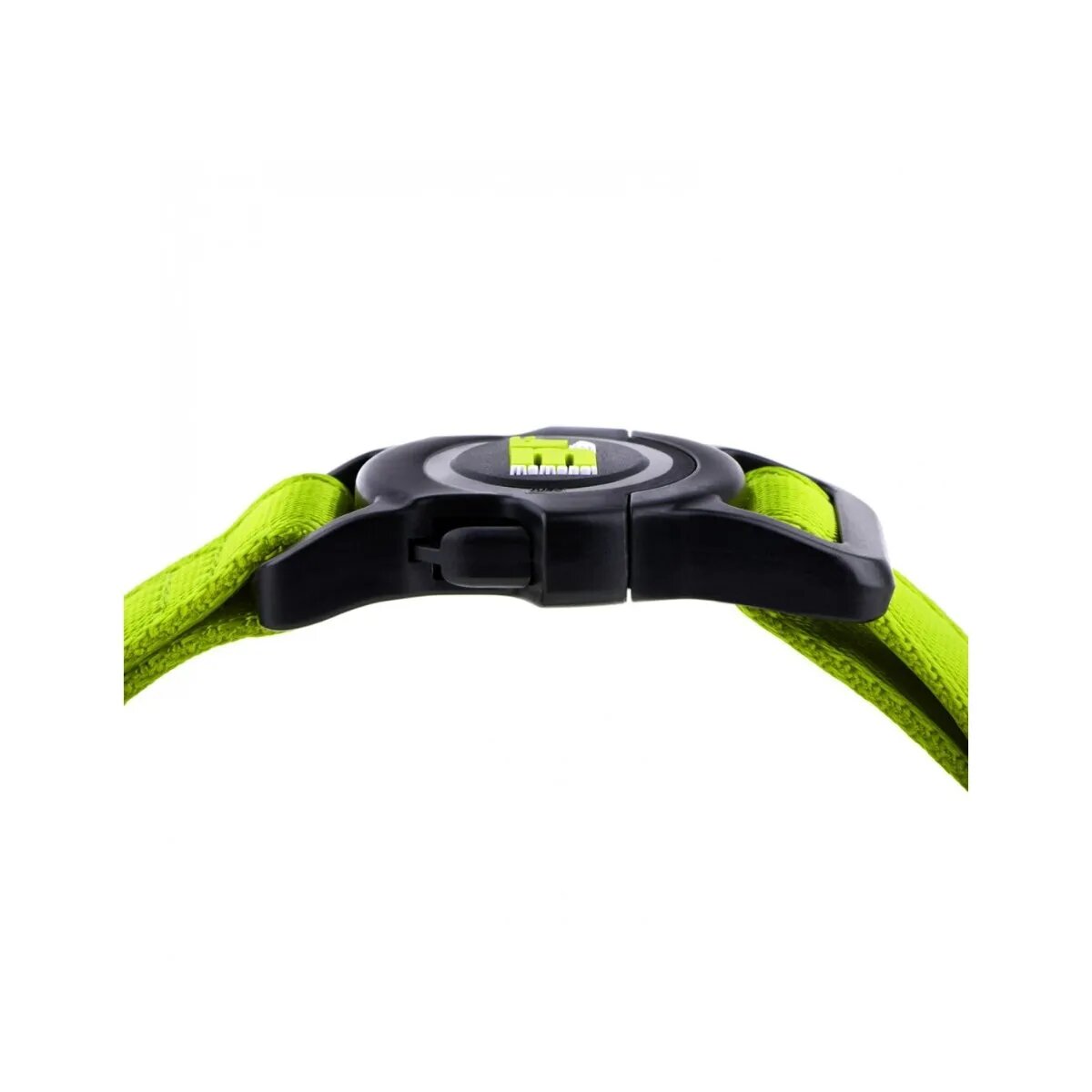 MyFamily Memopet zgardă ajustabilă cu NFC câini textil 44-68cm verde