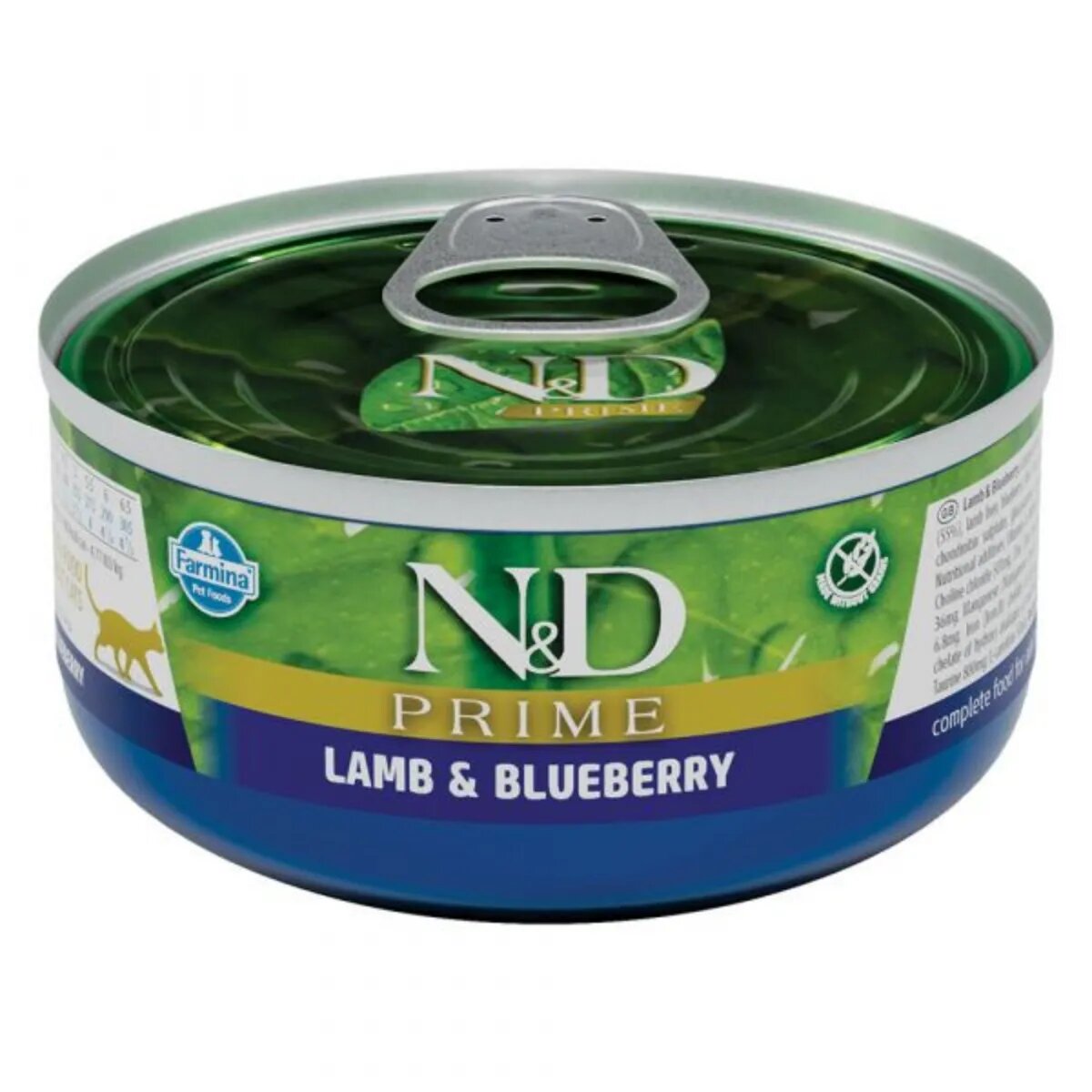 N&D Prime Miel și afine conservă hrană umedă fără cereale pisici (în sos) 70g