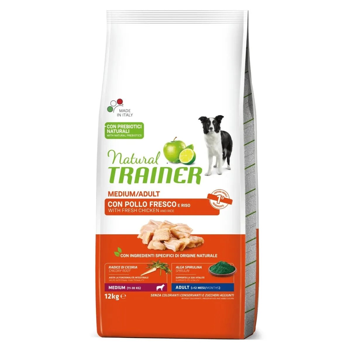 Natural Trainer Medium Adult M-XL Pui hrană uscată câini 12kg