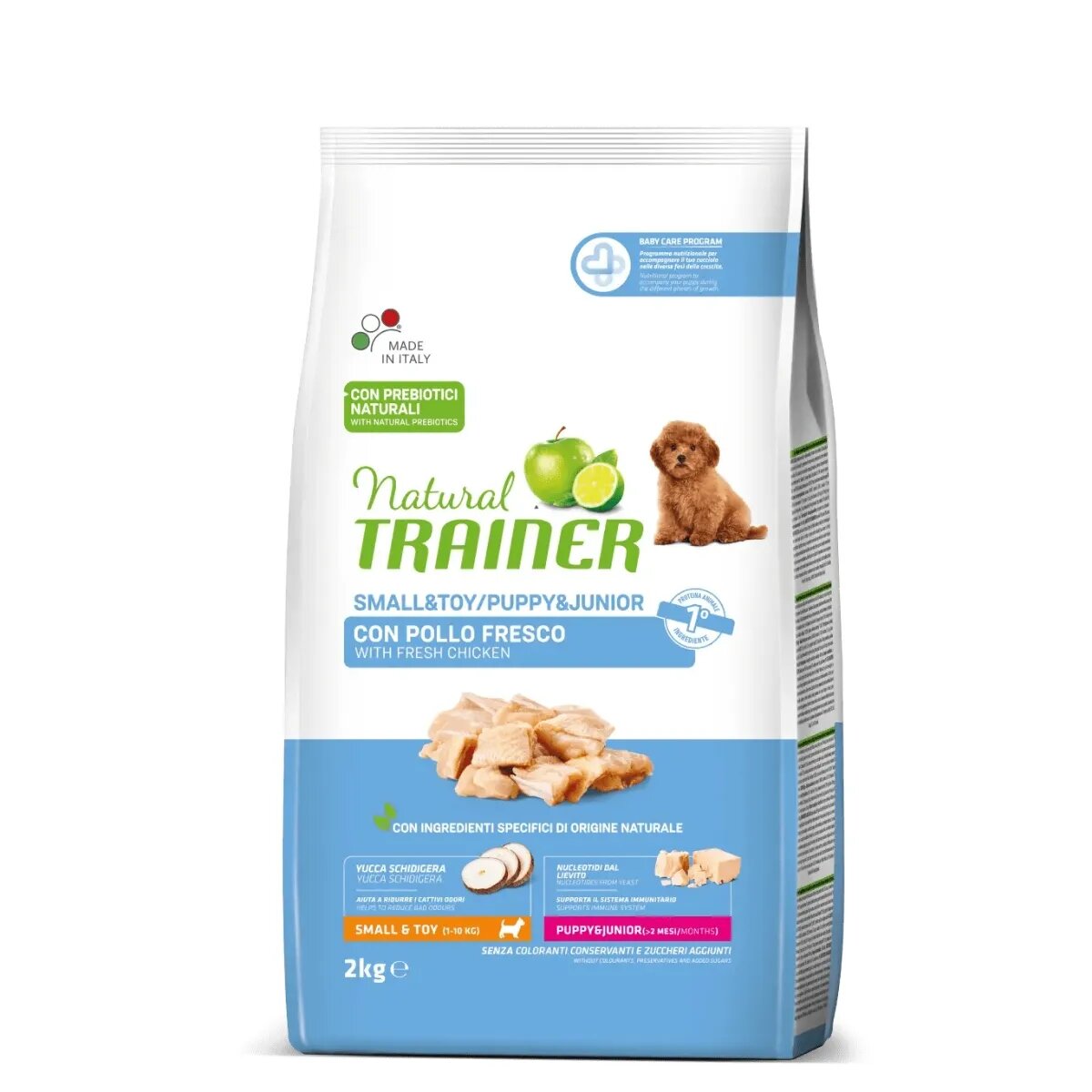 Natural Trainer Small&Toy / Puppy&Junior XS-S Pui hrană uscată câini junior 2kg