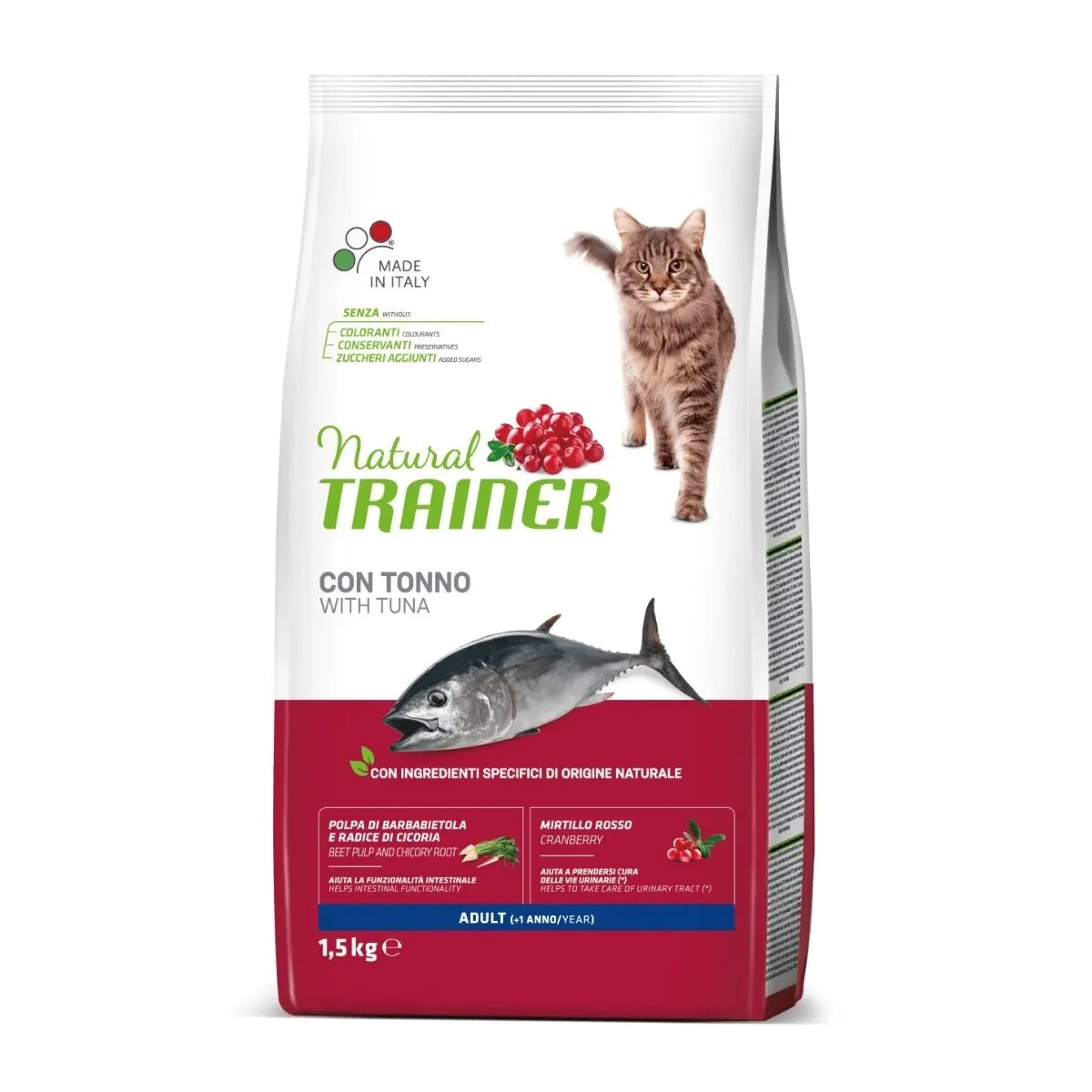 Natural Trainer Ton hrană uscată pisici 1.5kg