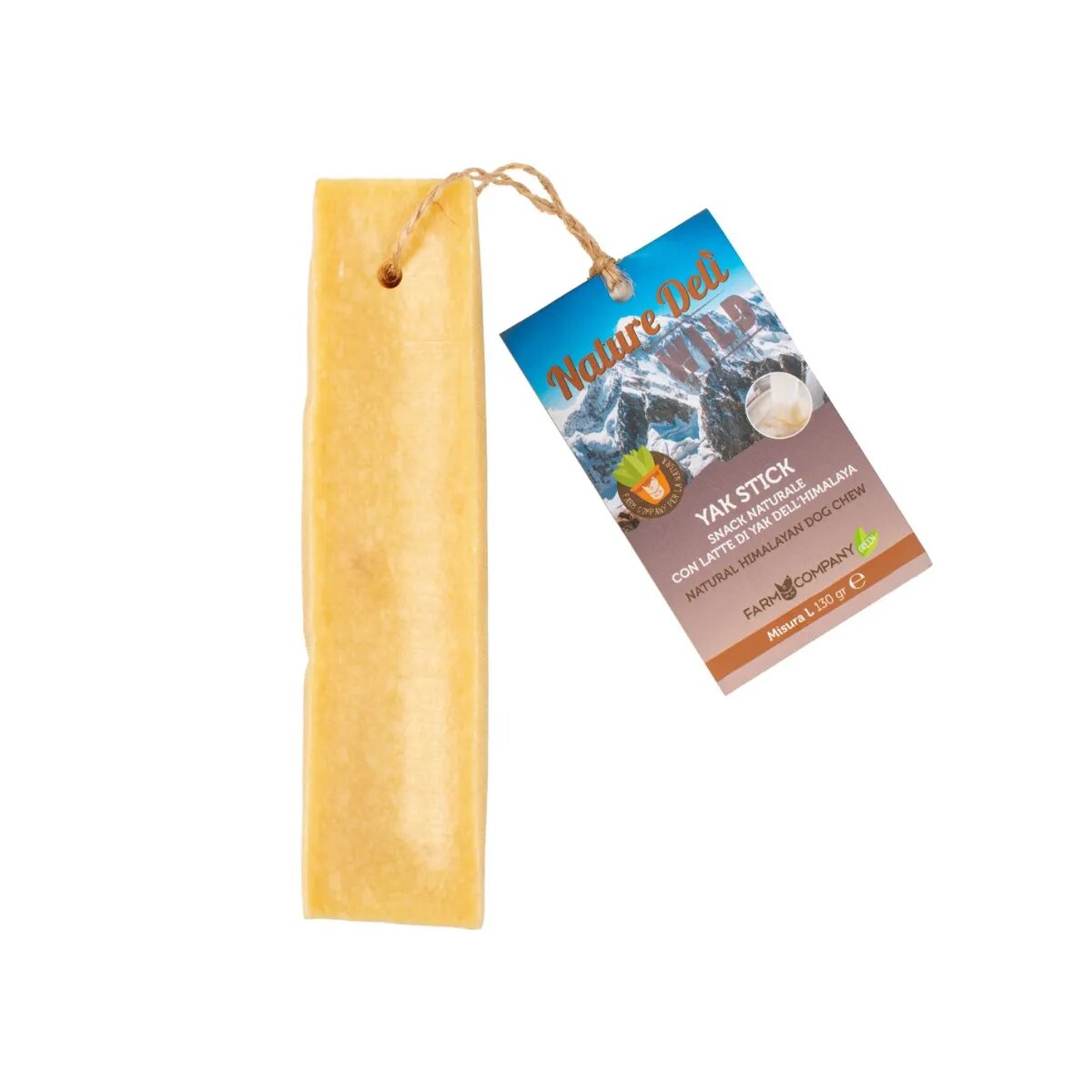NATUREDELÌ Baton din Branza de YAK S Brânză și Afine recompense câini 30g