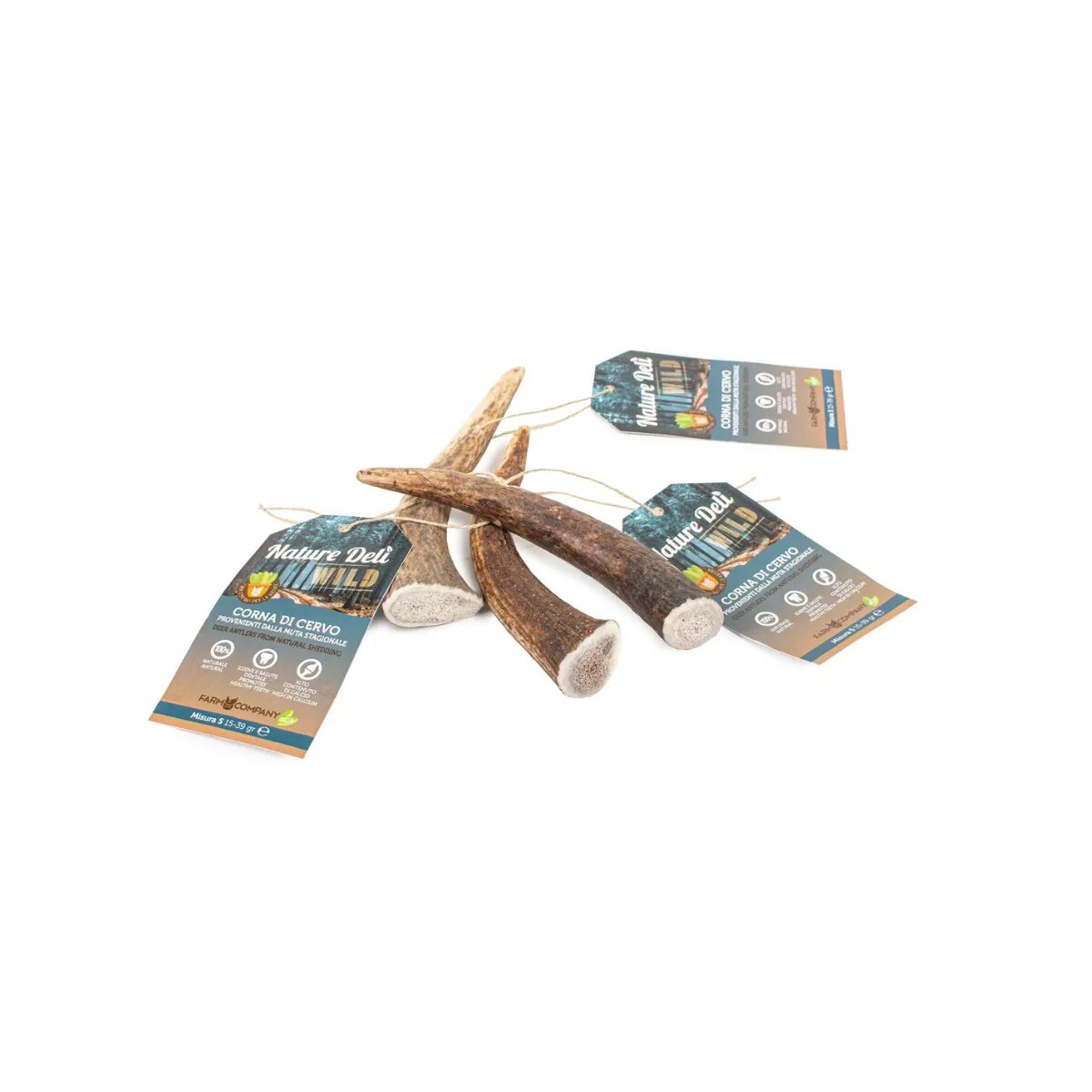 NATUREDELÌ Corn Natural de Caprior S recompense câini 30g
