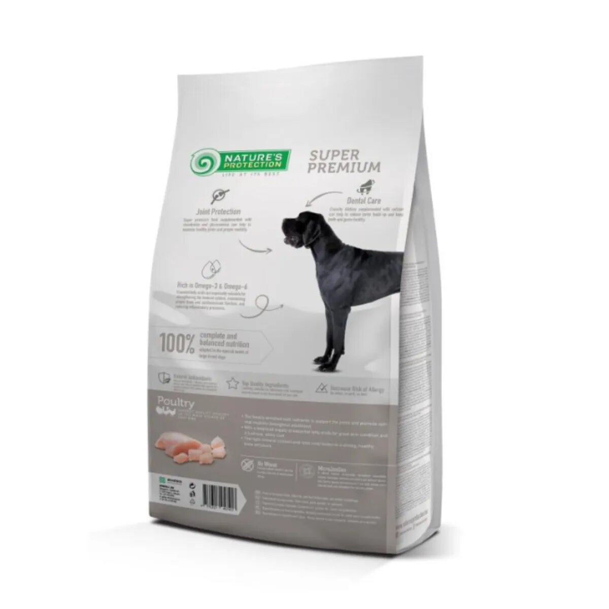 Natures Protection Maxi Adult L-XL Pui hrană uscată câini 18kg