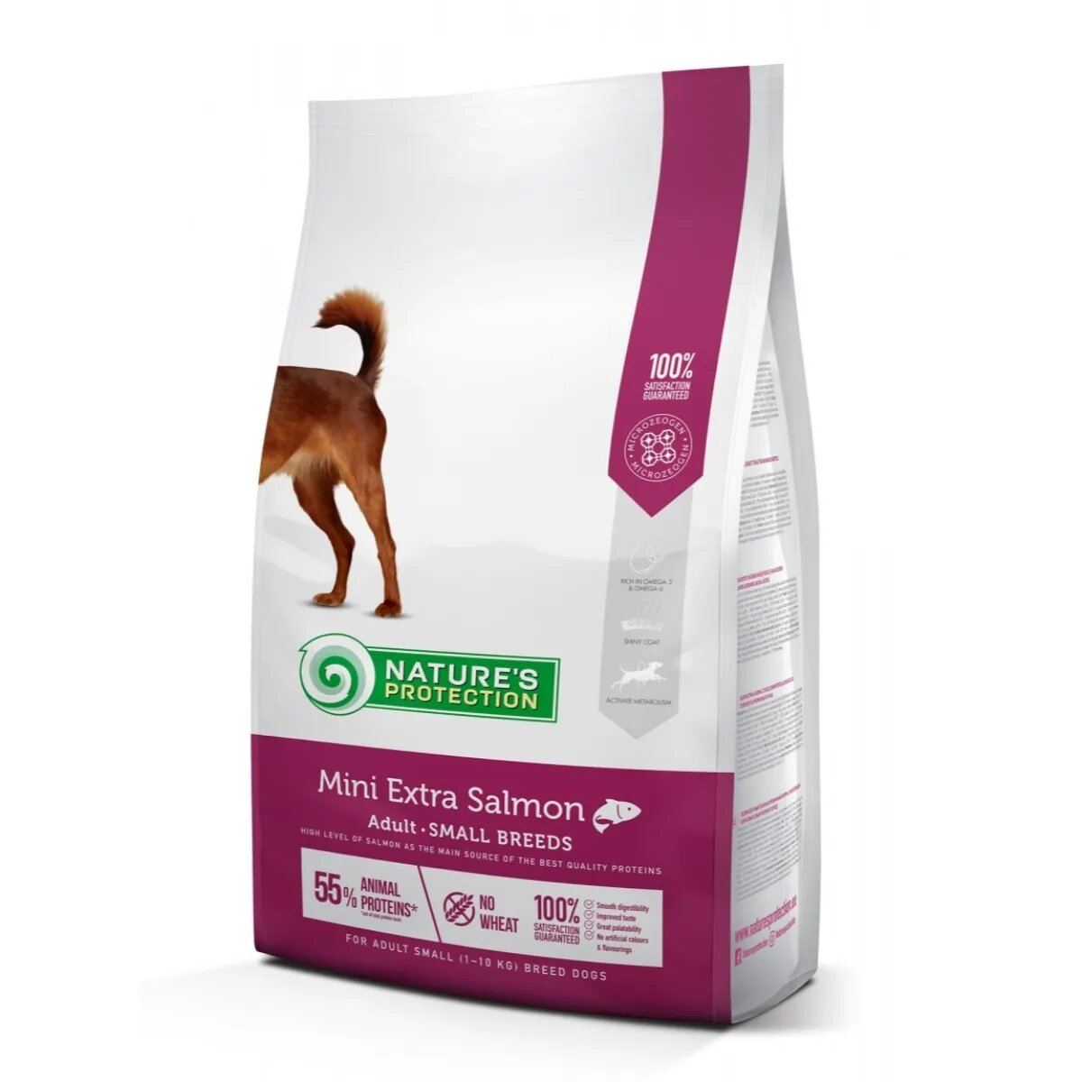 Natures Protection Mini Adult Extra Salmon Somon hrană uscată câini 7.5kg