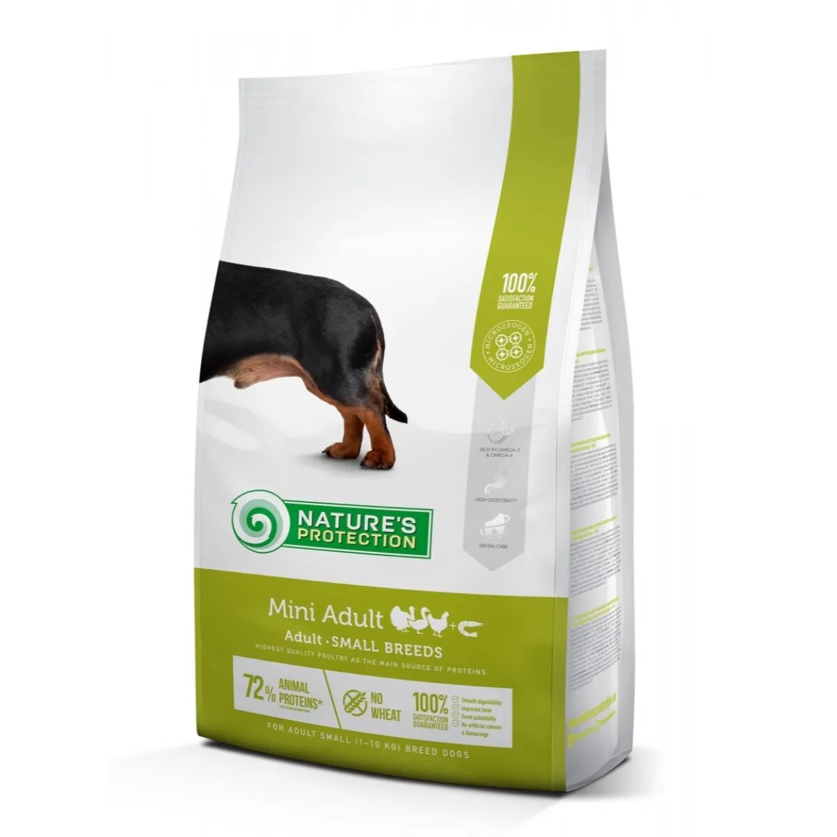 Natures Protection Mini Adult Pasăre cu Krill hrană uscată câini 7.5kg