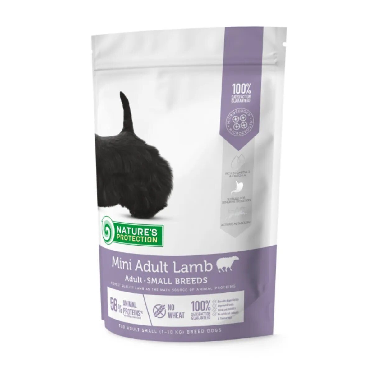 Natures Protection Mini Adult XS-S Miel hrană uscată câini 2kg