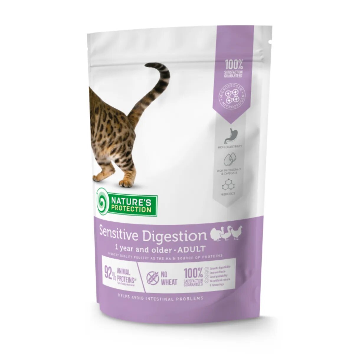 Natures Protection Sensitive Digestion Pui hrană uscată pisici sistem digestiv 7kg