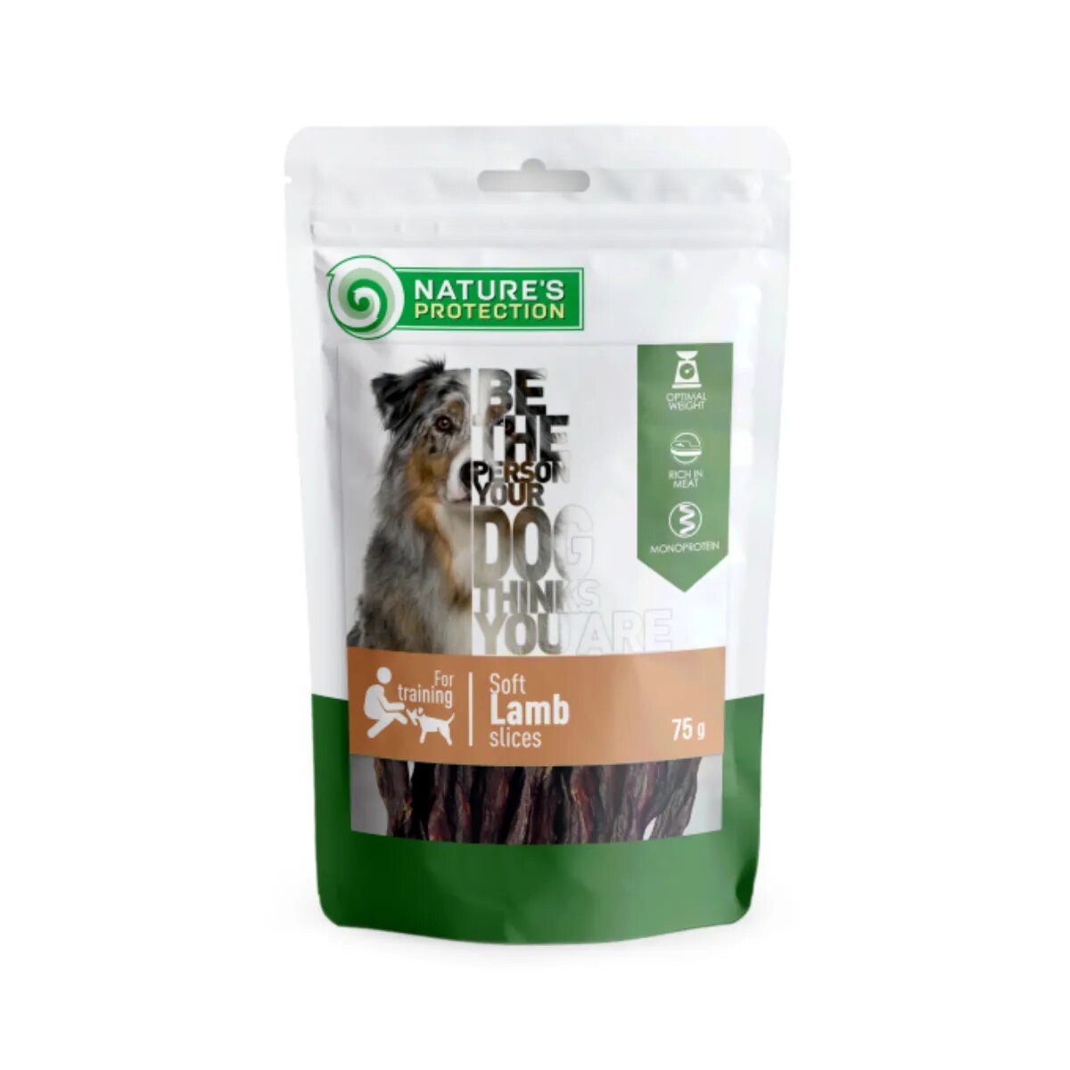 Natures Protection Soft Slices XS-XL Miel punguță recompense funcționale câini 75g