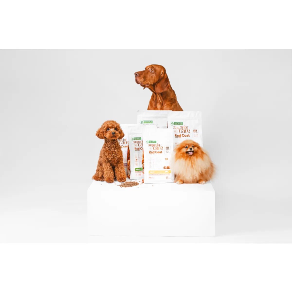 Natures Protection Superior Care Red Coat Small & Mini Breed XS-S Somon și Krill hrană uscată fără cereale câini 10kg