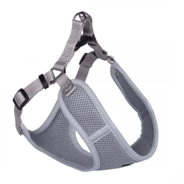 Nobby Ham Reglabil pentru Caini Mesh Reflect 48-56 cm Gri