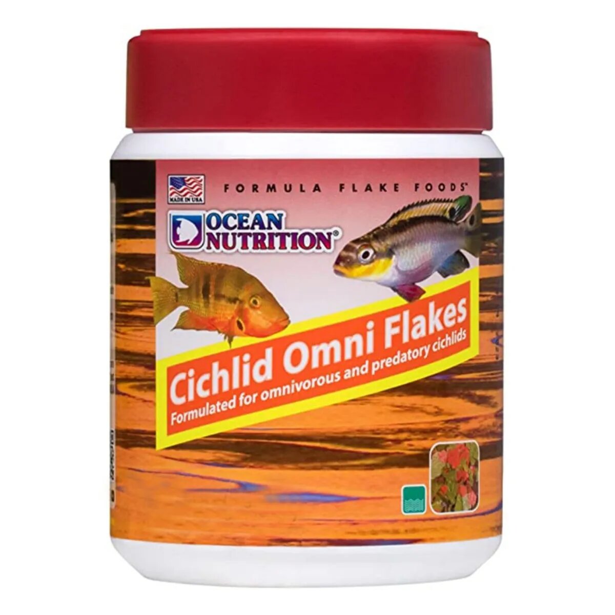 Ocean Nutrition Cichlid Omni Flakes 71g