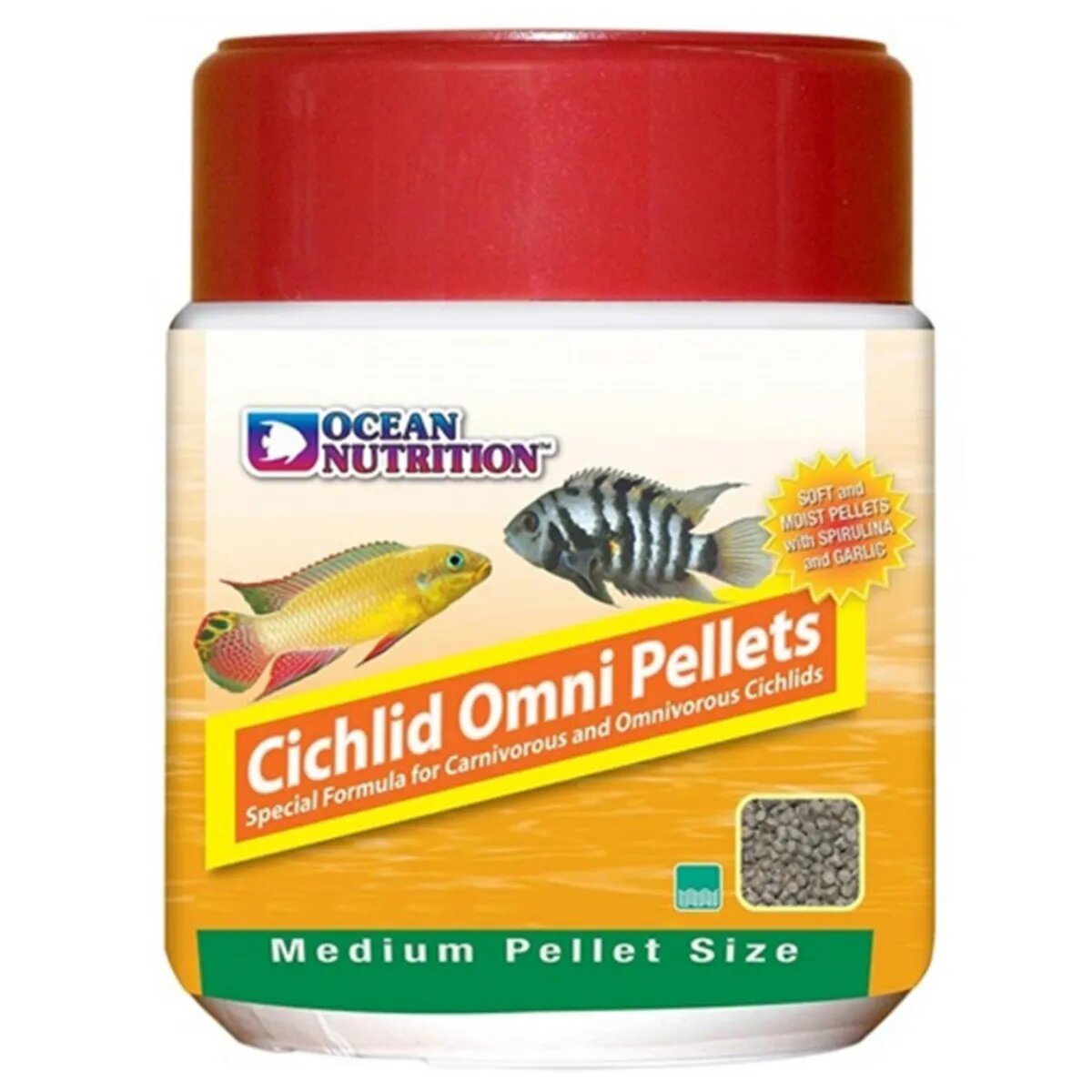 Ocean Nutrition Cichlid Omni Pellets Medium 100g
