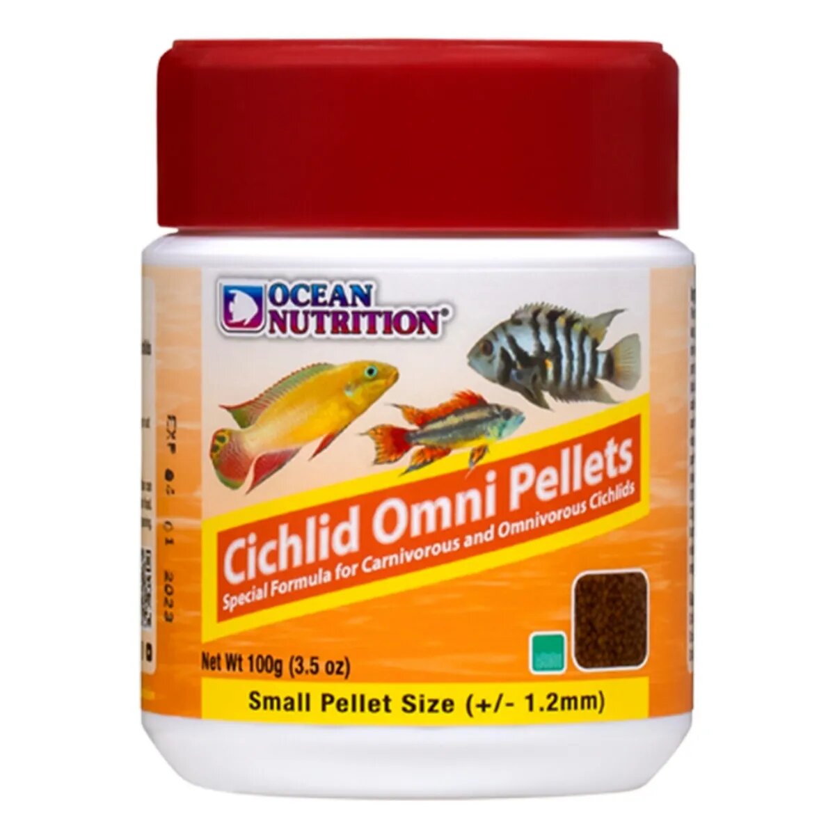 Ocean Nutrition Cichlid Omni Pellets Small 100g