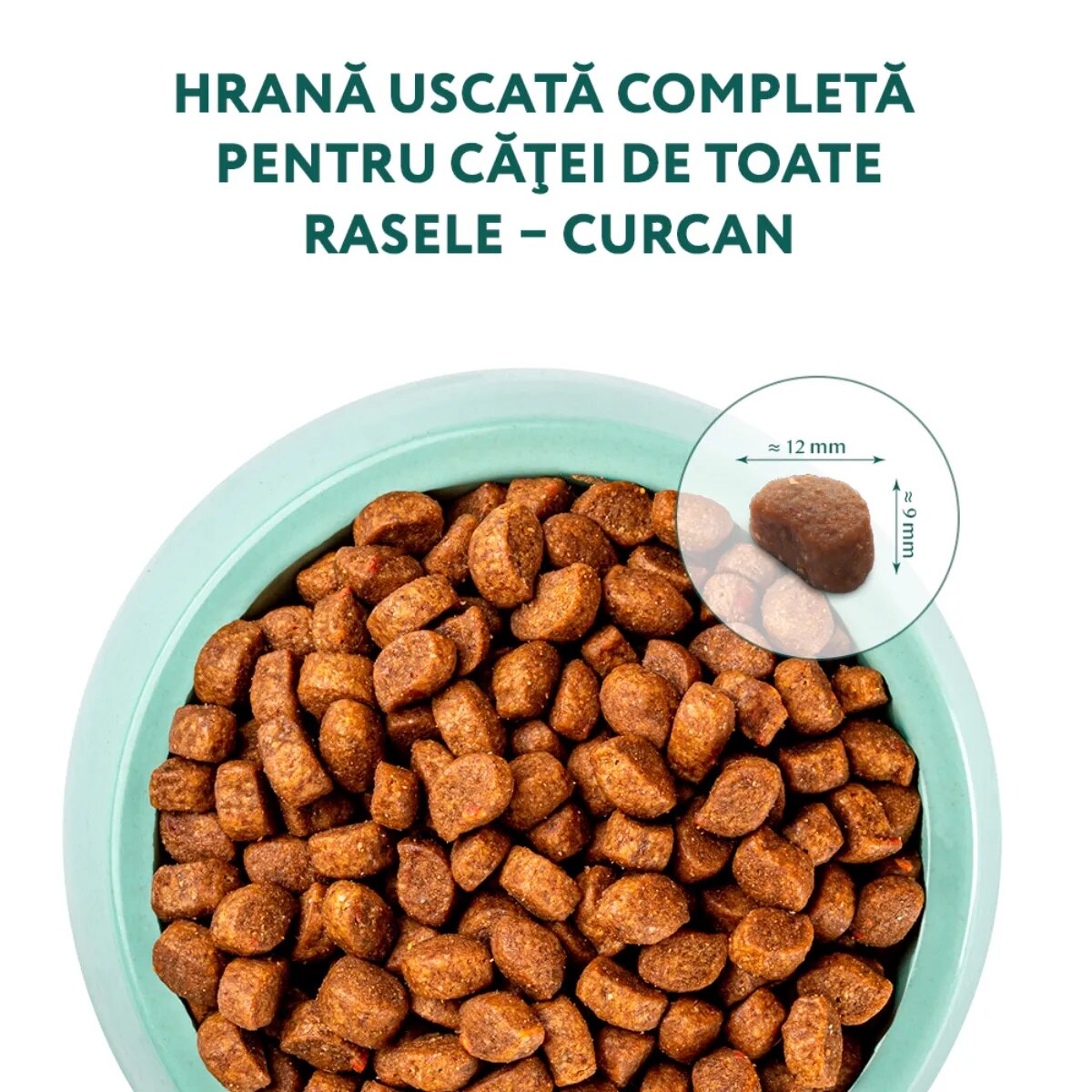 OPTIMEAL Junior Curcan hrană uscată câini junior Junior XS-XL Curcan hrană uscată câini junior 1.5kg