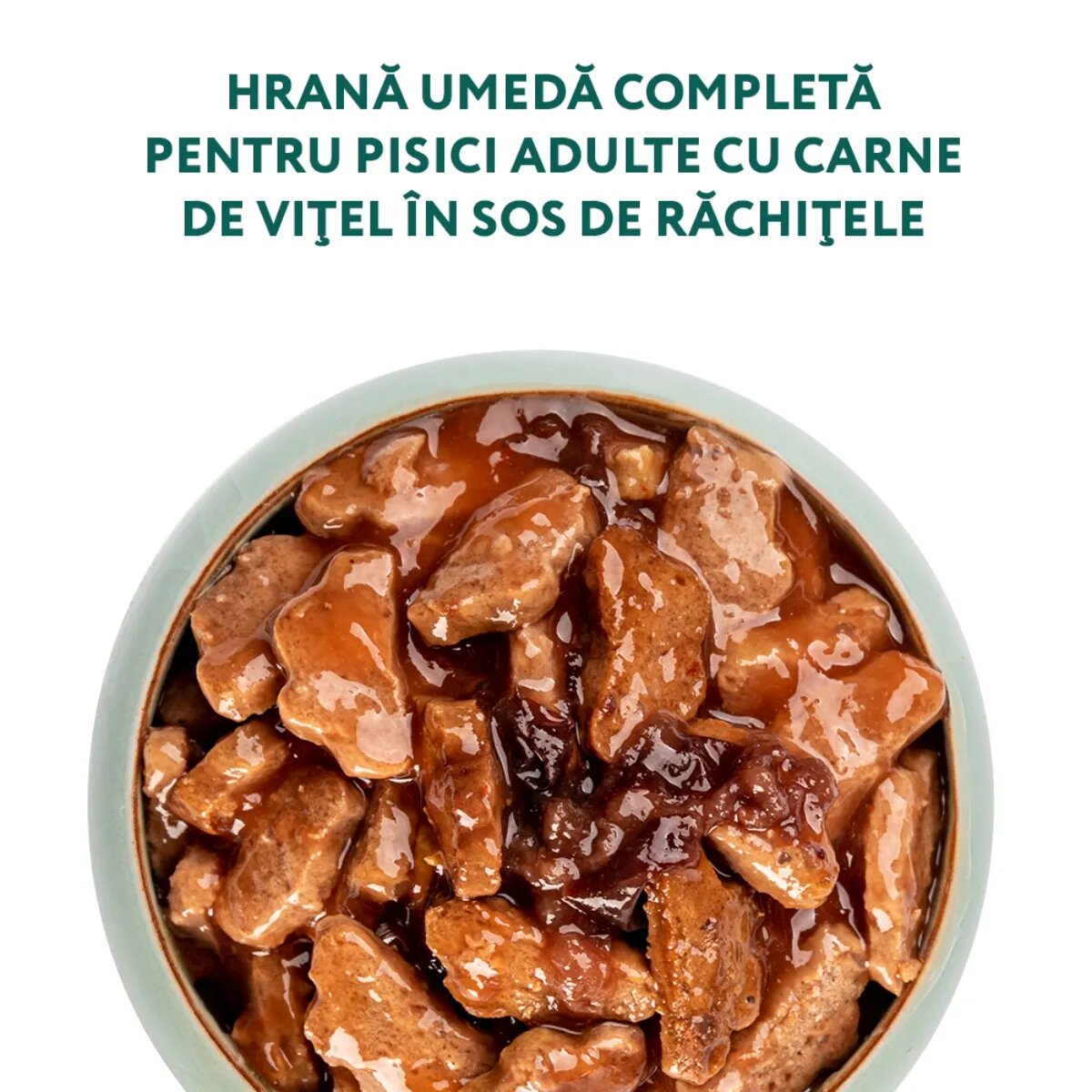 OPTIMEAL Vită cu Merișoare hrană umedă pisici (în sos) Vită cu Merișoare pachet economic plic hrană umedă pisici (în sos) 85g x 12