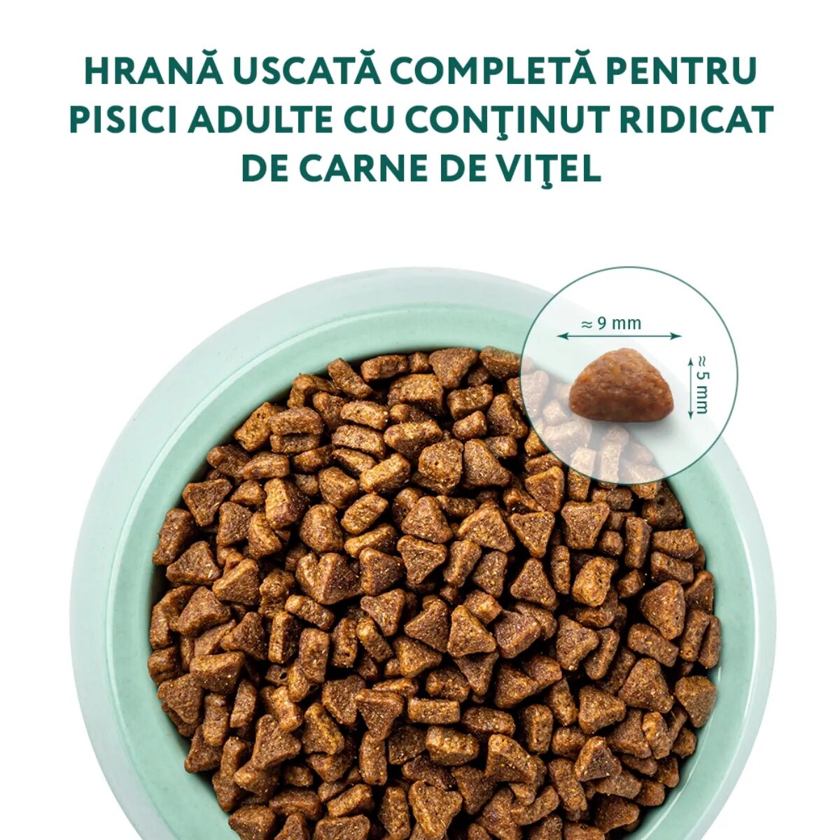 OPTIMEAL Vită hrană uscată pisici 1.5kg