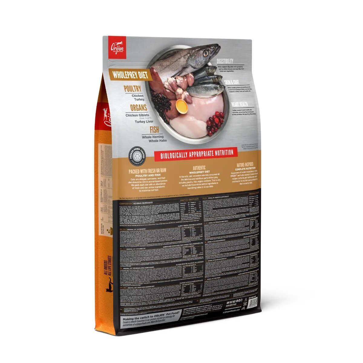 Orijen Original Adult Cat hrană uscată fără cereale pisici 1.8kg
