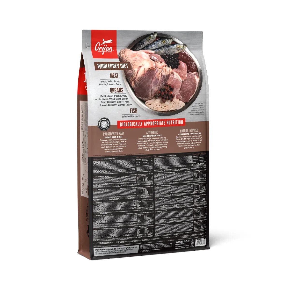 Orijen Regional Red hrană uscată fără cereale câini 11.4kg