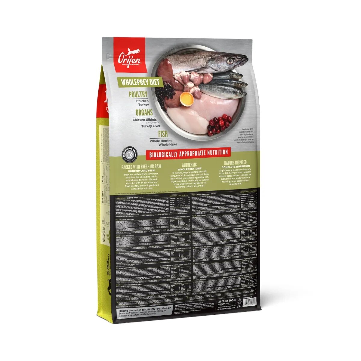Orijen Senior hrană uscată fără cereale câini senior 11.4kg