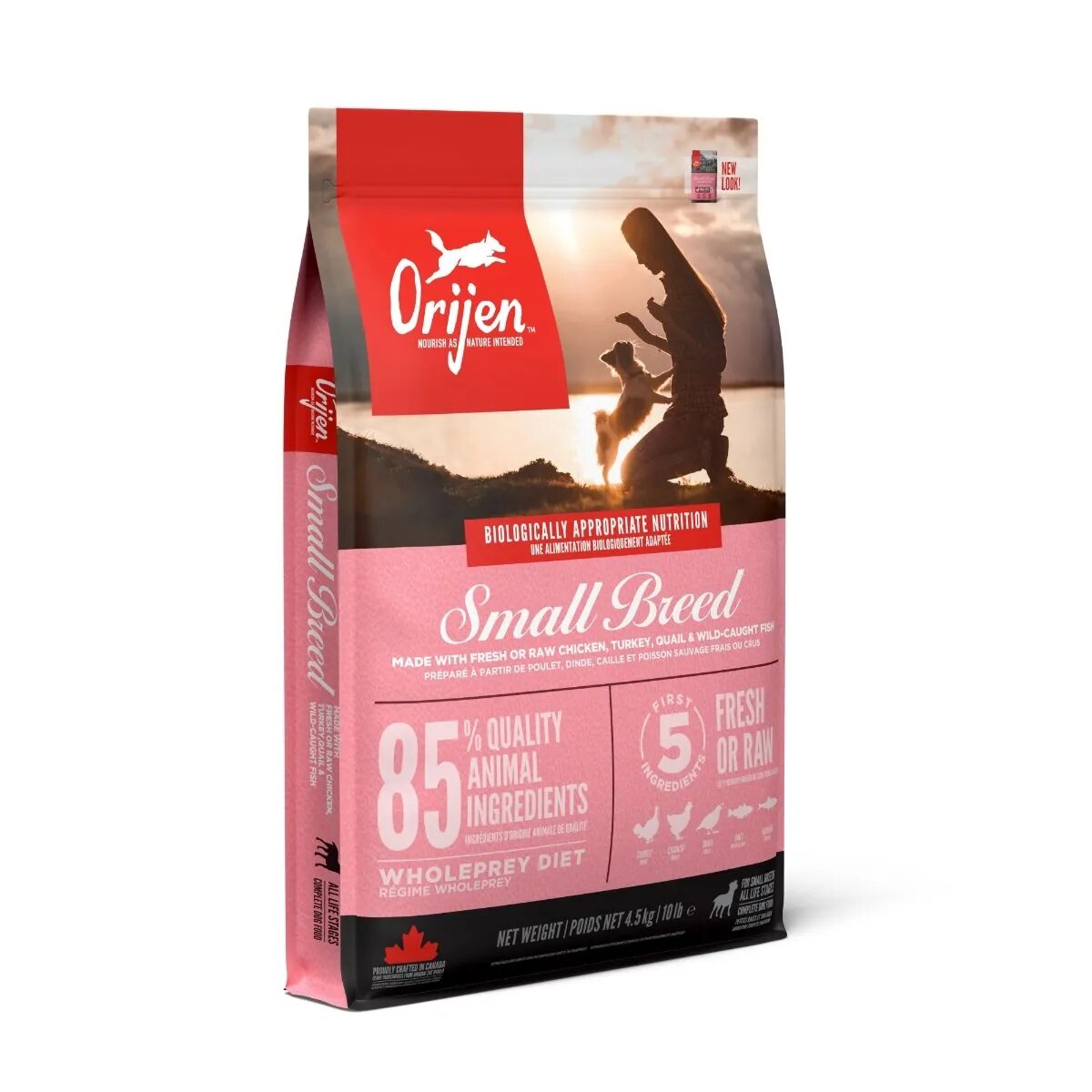 Orijen Small Breed hrană uscată fără cereale câini 1.8kg