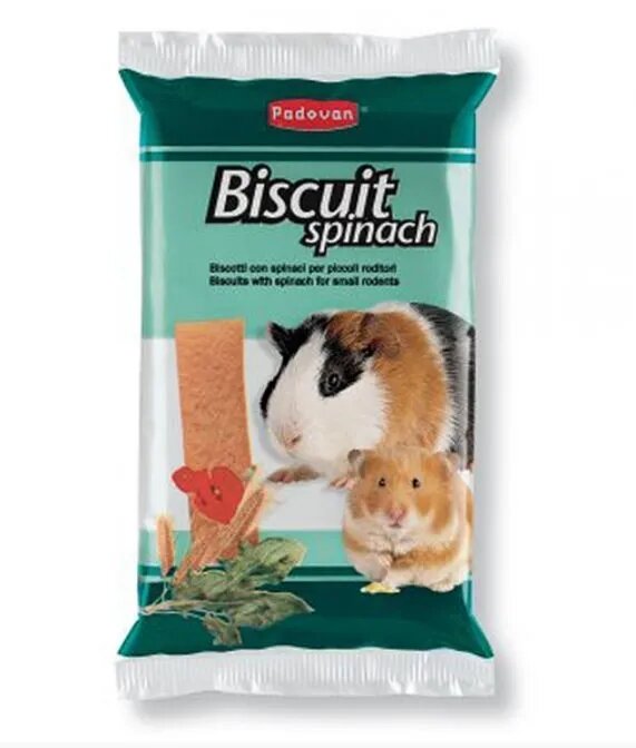 Padovan Biscuiti cu spanac - rozatoare - 30 g
