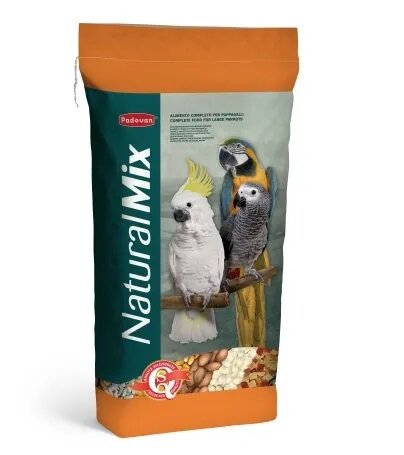 Padovan Hrana pentru Pasari Naturalmix Papagali 18 kg