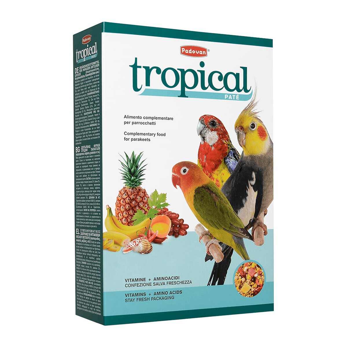Padovan Hrana pentru Pasari Tropical Patee 700 g