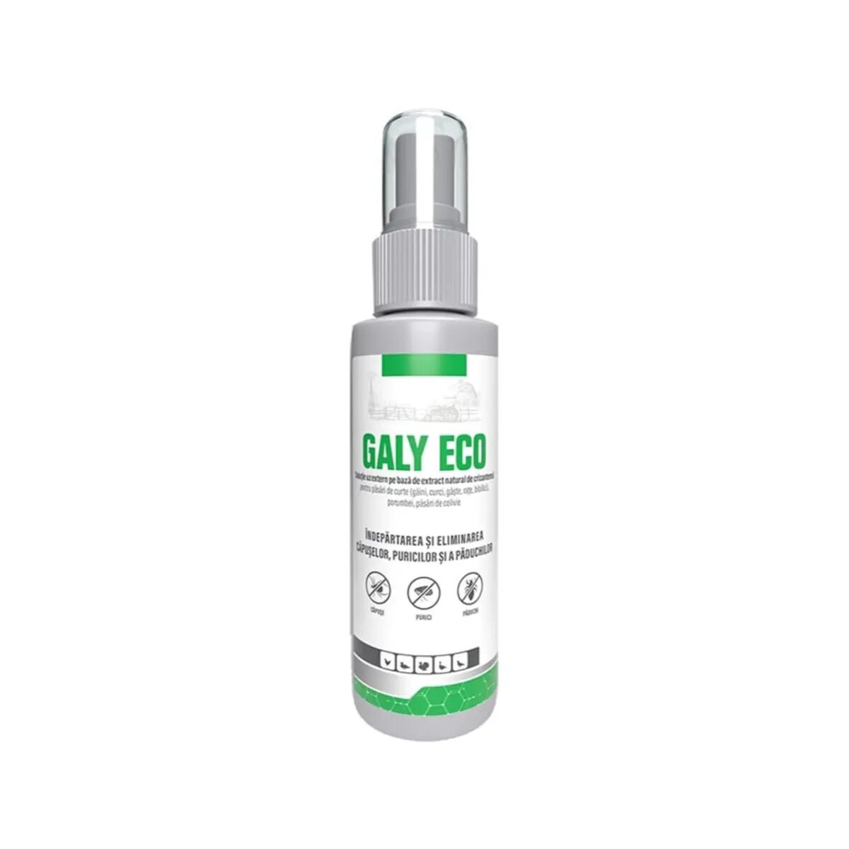 Pasteur GALY ECO Spray deparazitare externă păsări spray 100ml